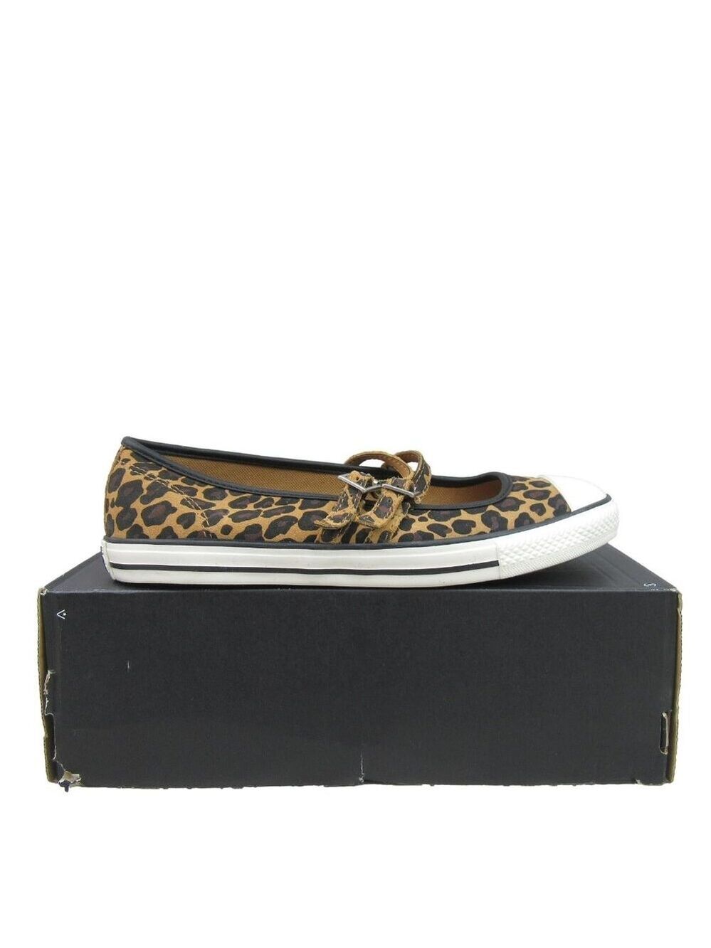 Converse CTAS OX Dainty Jane Leopard Women's Size 9.5 Shoes NEW